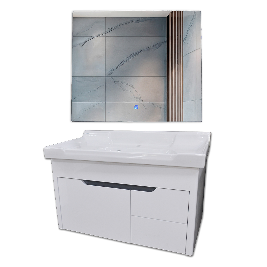 Mirror 409 with LED lighting 70x60cm – Papione 11.14.42.0163 – снимка 2